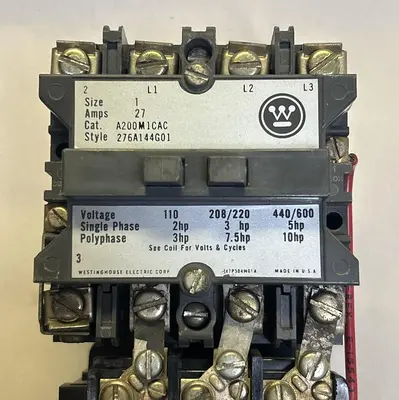 Used WESTINGHOUSE A200M1CAC Starters Ohio US | Surplus Asset Holdings #1238625