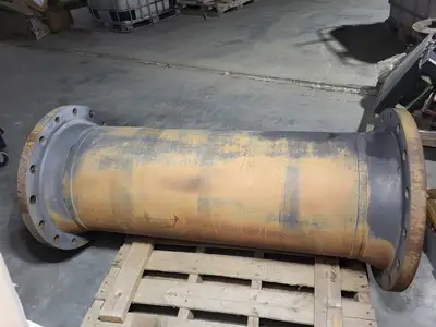 16" Class 150 Pipe Flanged Ends w/ Baffle Plate and 3" Branch Connections