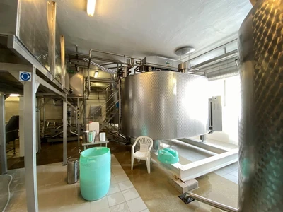 Kalt/GEA Westfalia 24 TPD complete cheese plant.
