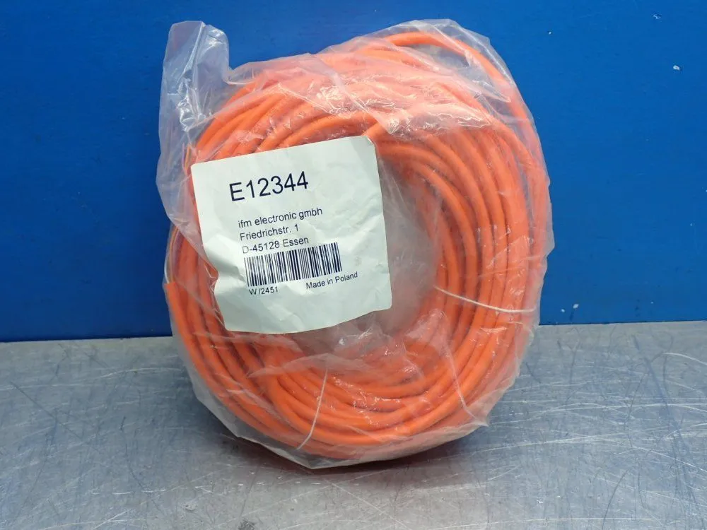 New | in-Stock IFM E12344 Cable & Wire Ohio US | HGR 24 #1070387