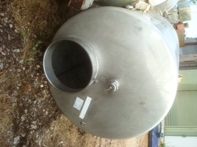 2200L S/S Vertical Enc  Tank