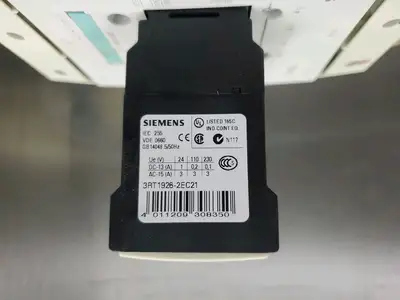 Siemens 3RT10541LA06 SIRIUS Contactor w/3RT19262EC21 Auxiliary Contact. 1D63
