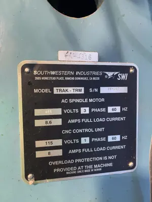 Used SWI TRAKTRM Horizontal & Vertical Ram Type Mills Ohio US | HGR 24 #998282
