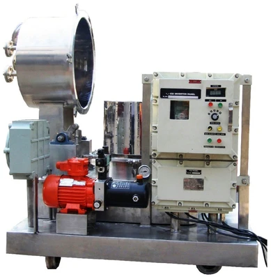 NEW: Joflo 24" x 12" perforate basket centrifuge, 316SS.