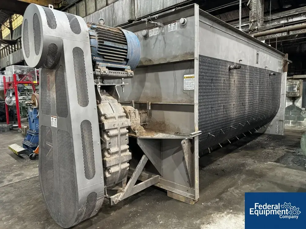 USED Marion Process Solutions 540 Cu Ft Marion Paddle Blender, 304 S/S, 150 HP