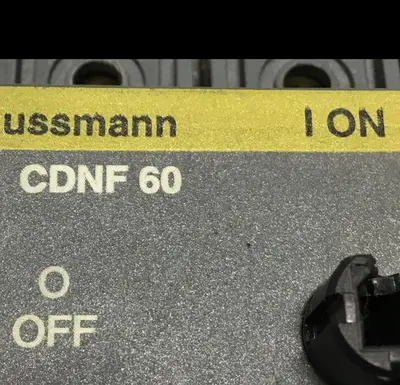 Used BUSSMANN CDNF60 Circuit Breakers Michigan US | Ideal Machinery #1308737