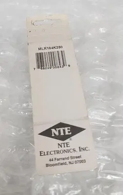 MYLAR FILM CAPACITATOR NTE Electronics MLR184K250