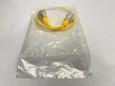 NEW TURCK ACTUATOR / SENSOR CABLE M/F 7/8" 4-PIN 0.5M U2281-8