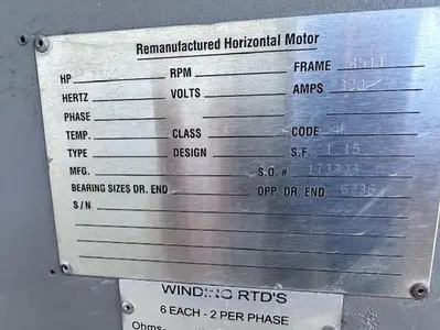 USED GENERAL ELECTRIC CLASS F