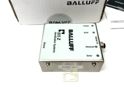 New | in-Stock Balluff Ethernet HF Communication Module, (13.56 MHz) BIS Z-GW-001-TCP PLC Input & Output Michigan US | Maverick Industrial Sales #1401993