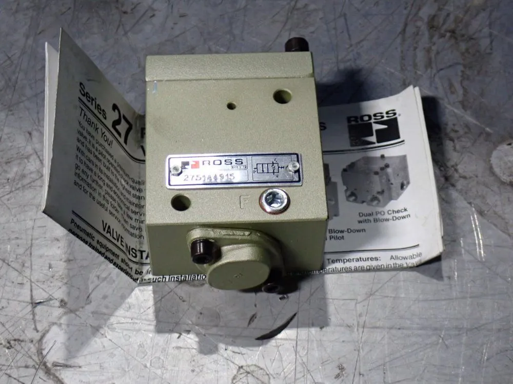 Used ROSS CONTROLS 2751A4915 Pumps Ohio US | HGR 24 #910006