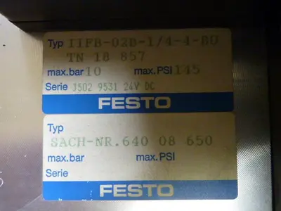 USED FESTO IFB8-02