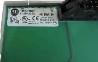 ALLEN BRADLEY 1492-IFM20F INTERFACE MODULE 1492IFM20F SER. B NEW, SURPLUS
