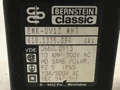 USED BERNSTEIN ENK-UV1Z AHS