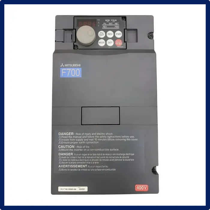 New | in-Stock MITSUBISHI FR-F740-00083-NA Variable Speed Drives Texas US | CNC TOOLS LLC #773634