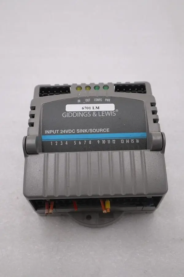 GIDDINGS & LEWIS M.1300.7372 R1 Input Module 24VDC SINK/SOURCE STOCK 647-D