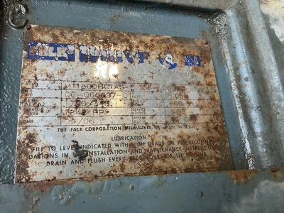 Used Falk M1180DHC1AS-5.056-LD0025 Speed Reducers | Equipment Recovery Corp. #1330936