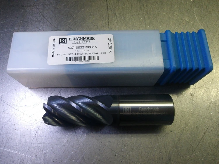 New | in-Stock BENCHMARK CARBIDE _UNKNOWN_ Carbide Endmills Michigan US | Superior Machine & Tool Inc #868099