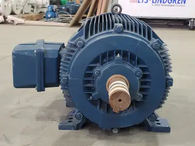 60 hp, 460 volts, 1185 rpm, 404T Electric Motor Type RGZZESD