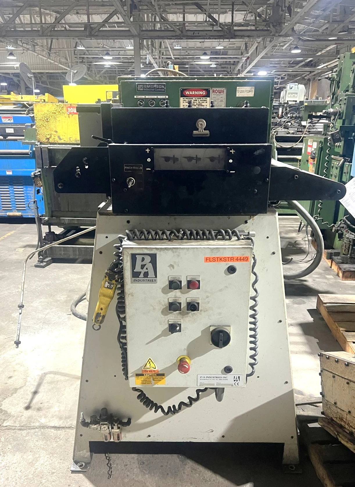 USED 2014 PA INDUSTRIES SS167