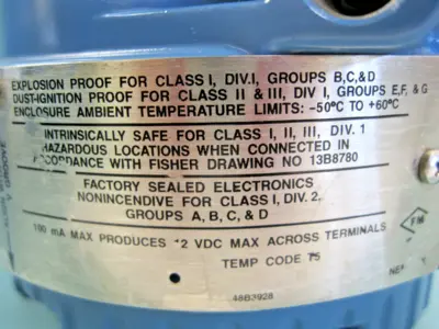 Used Fisher Type 846 Sensors New Hampshire US | Bitter End Trading #1452770