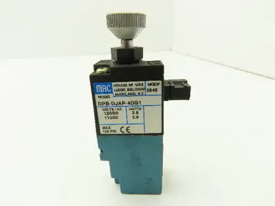 MAC DPB-DJAP-4DG1 Pneumatic Solenoid Valve 120V