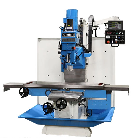 16.9″ x 60″ New Summit EVS Series 760B Vertical Bed Mill