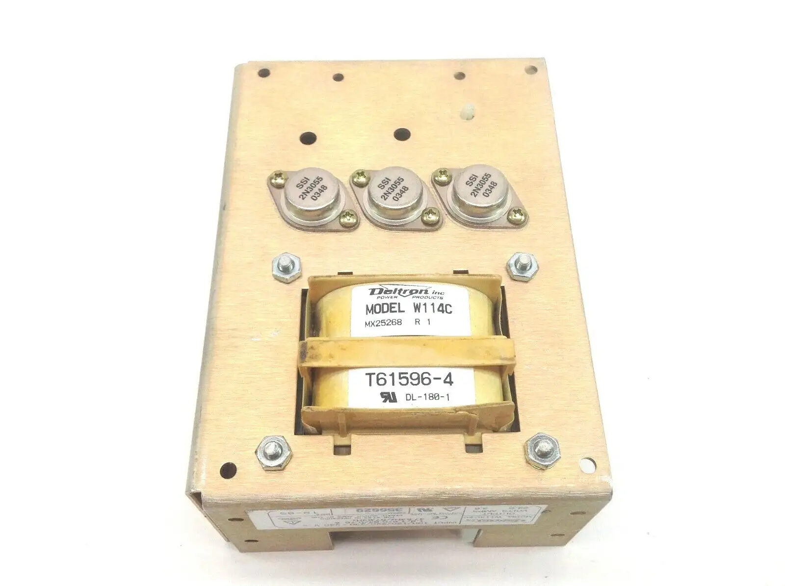 W114C-EC | Deltron  24V 3.6A Output Power Supply - Used