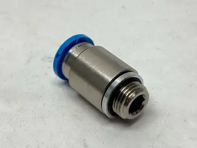 QS-G1/8-8-I, 186109 | Festo QS-G1/8-8-I Push-In Fitting Male Thread 8mm OD Tube 186109 LOT OF 10 - New Other