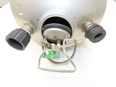 Stainless Dispensing Pressure Vessel Tank 130 PSI 8 Gallon Sprayer Valve