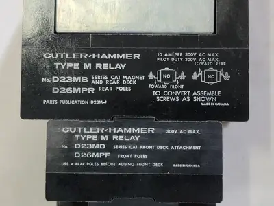 USED CUTLER-HAMMER D23MB