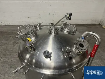 USED Precision 600 Liter Precision Stainless Reactor, 316L S/S, 45/100#