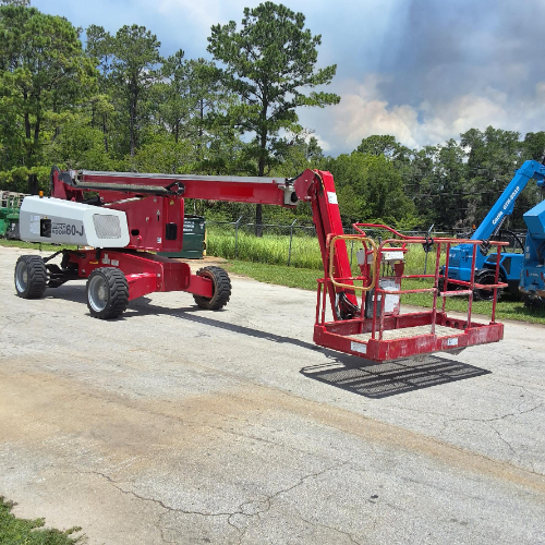 Used 2021 MEC 60JD Telescopic Boom Lifts Florida US | Stack Equipment #1004227