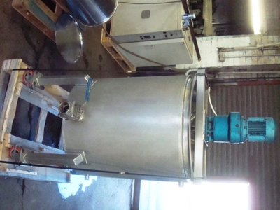 225 L S/S Electrically Heated Jacketed Cooker Tank