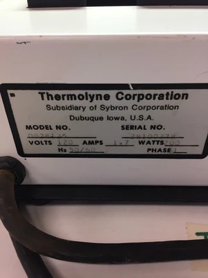SYBRON THERMOLYNE DRI-BATH MODEL DB28125 VOLTS120*WARRANTY*