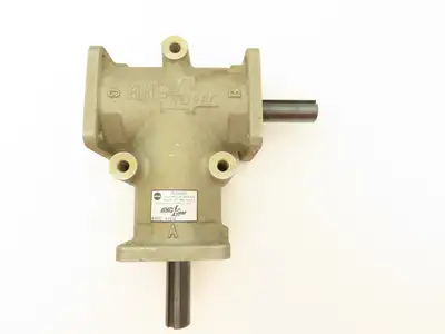 AnglGear R3570 Right Angle Gearbox Drive 1:1 Ratio 2-Way 1" Shaft