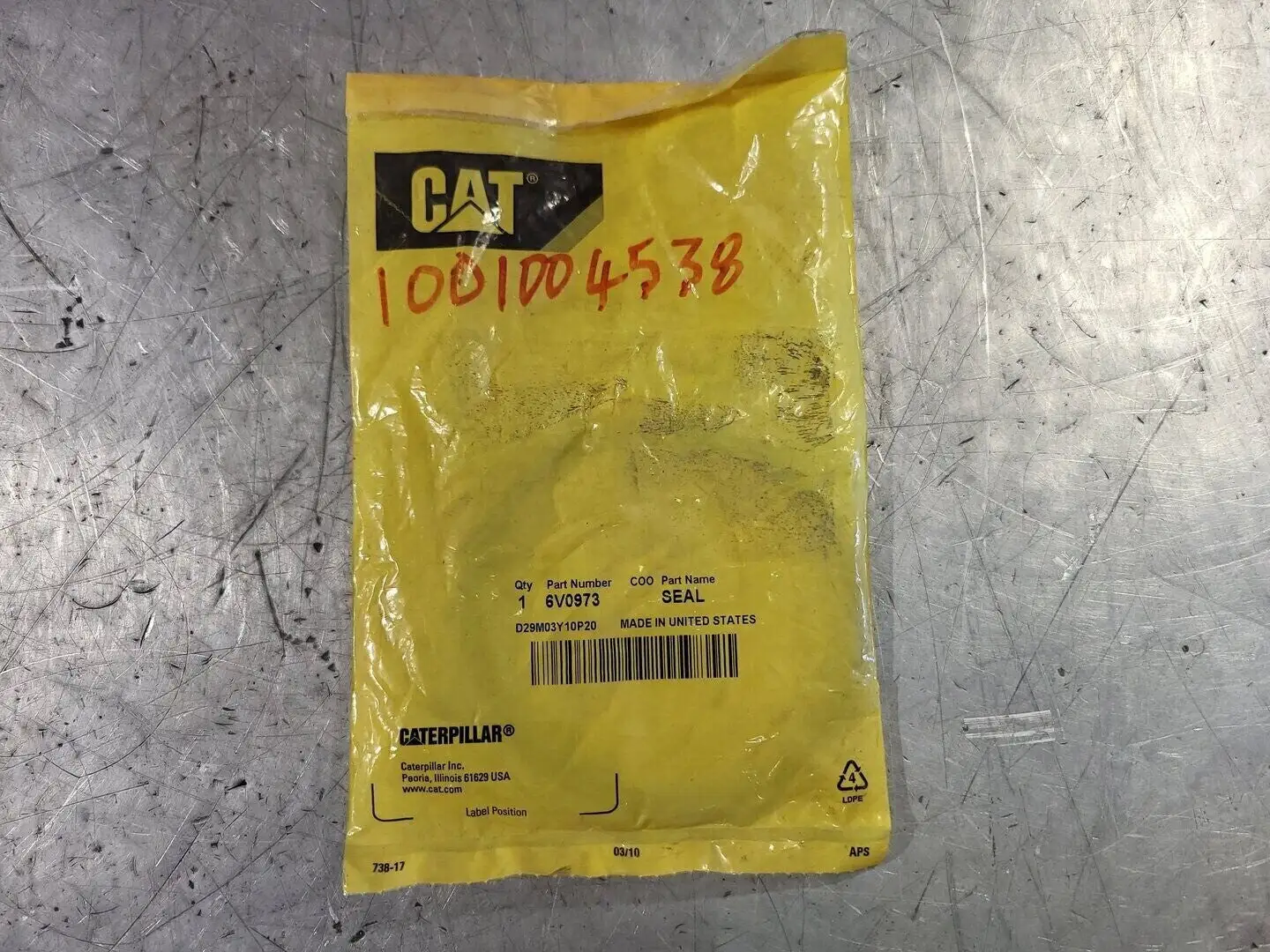 NEW CATERPILLAR 6V-0973