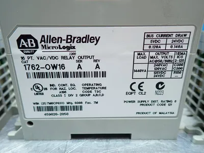 Used ALLEN BRADLEY 1762OW16 PLC Input & Output Ohio US | HGR 24 #872037