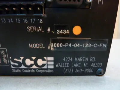 Used STATIC CONTROL SYSTEMS 1080-P4-04-128-C-FN Interface Monitors Michigan US | Ideal Machinery #1233056