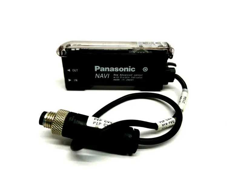 Used PANASONIC NAVI DIGITAL FIBER AMPLIFIER INFRARED Lighting | Maverick Industrial Sales #1106557