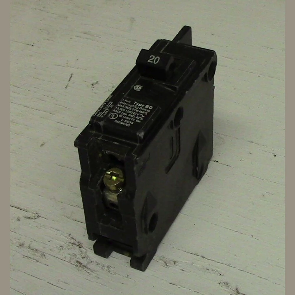 Siemens 1 Pole 20 Amp Bolt-on Breaker