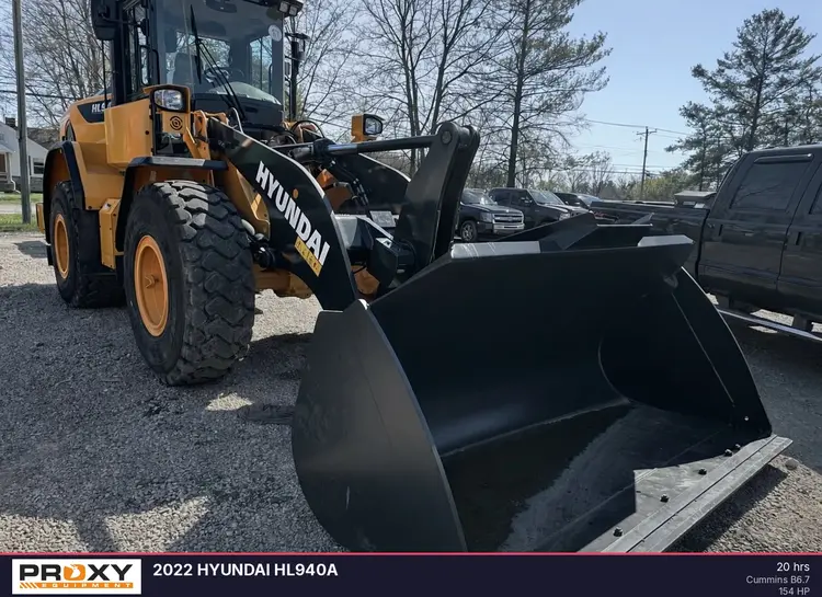 Used 2022 HYUNDAI HL940AXT Wheel Loaders Ohio US | Proxy Equipment #1388626