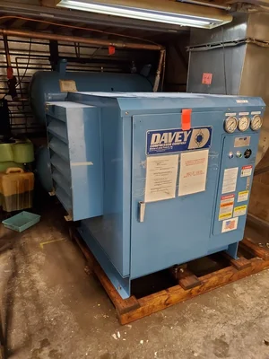 USED DAVEY AIR COMPRESSORS 50BAQ