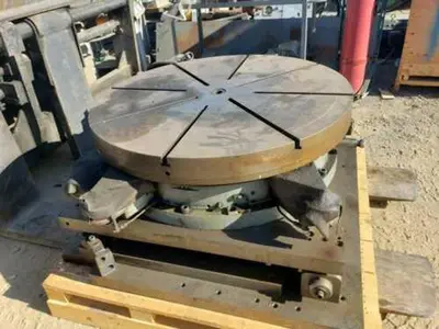 42" M & M Precision System, rotary table