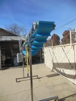Conveyor, Belt, 12" X 11'6", Stainless Steel, Incline, Sanitary, #S742670