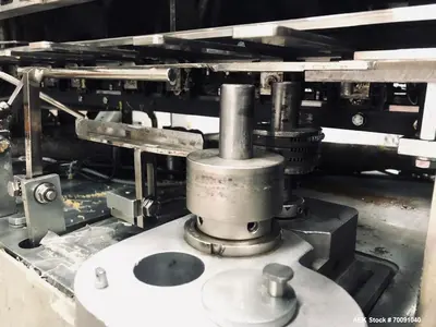 Used CAM AV06 Automatic Vertical Glue Cartoner | Intermittent Motion Cartoning Machine