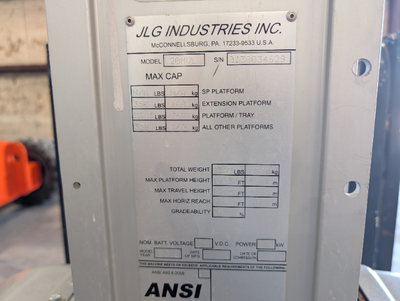 Used 2019 20MVL JLG Vertical Mast Lifts Texas US | Stack Equipment #1418931