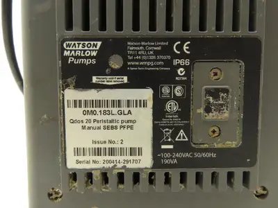 Used WATSON MARLOW _UNKNOWN_ Pumps Indiana US | Arrow Industrial #1367459
