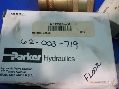Parker Hydraulic Fittings, Needle Valves