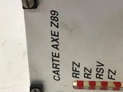 USED SEPRO CARTE AXE Z89
